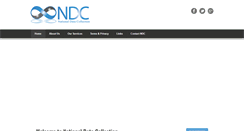 Desktop Screenshot of nationaldatacollection.com